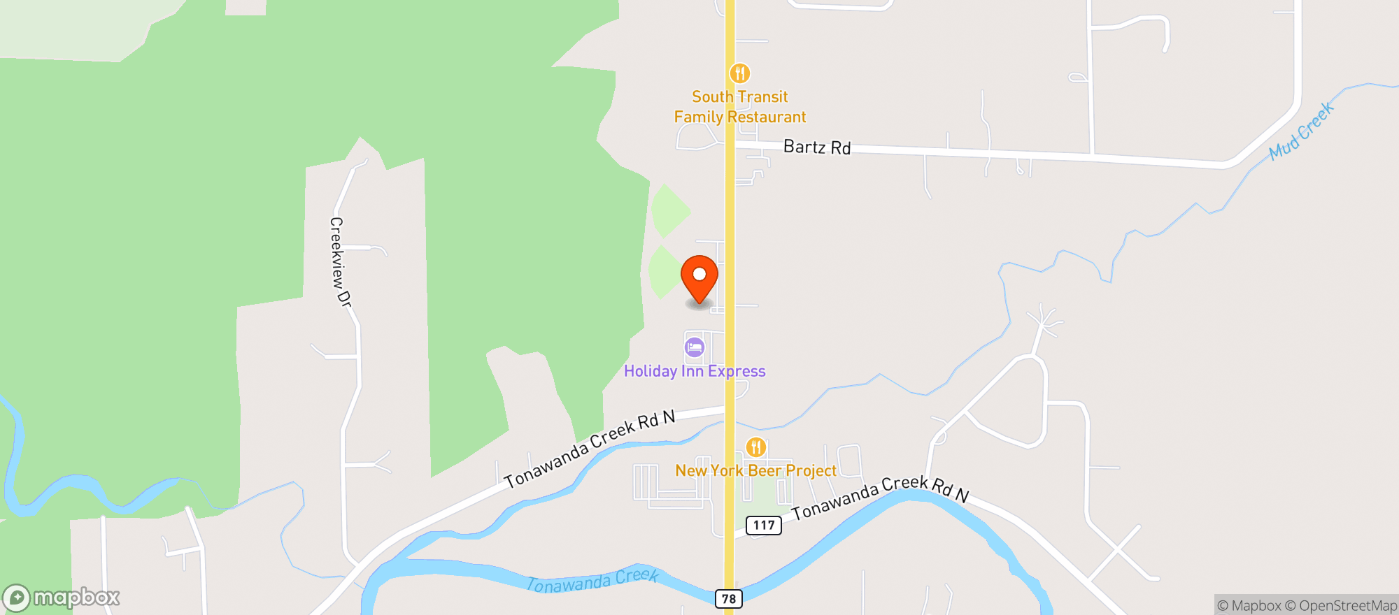Map showing Grand Wine & Spirits