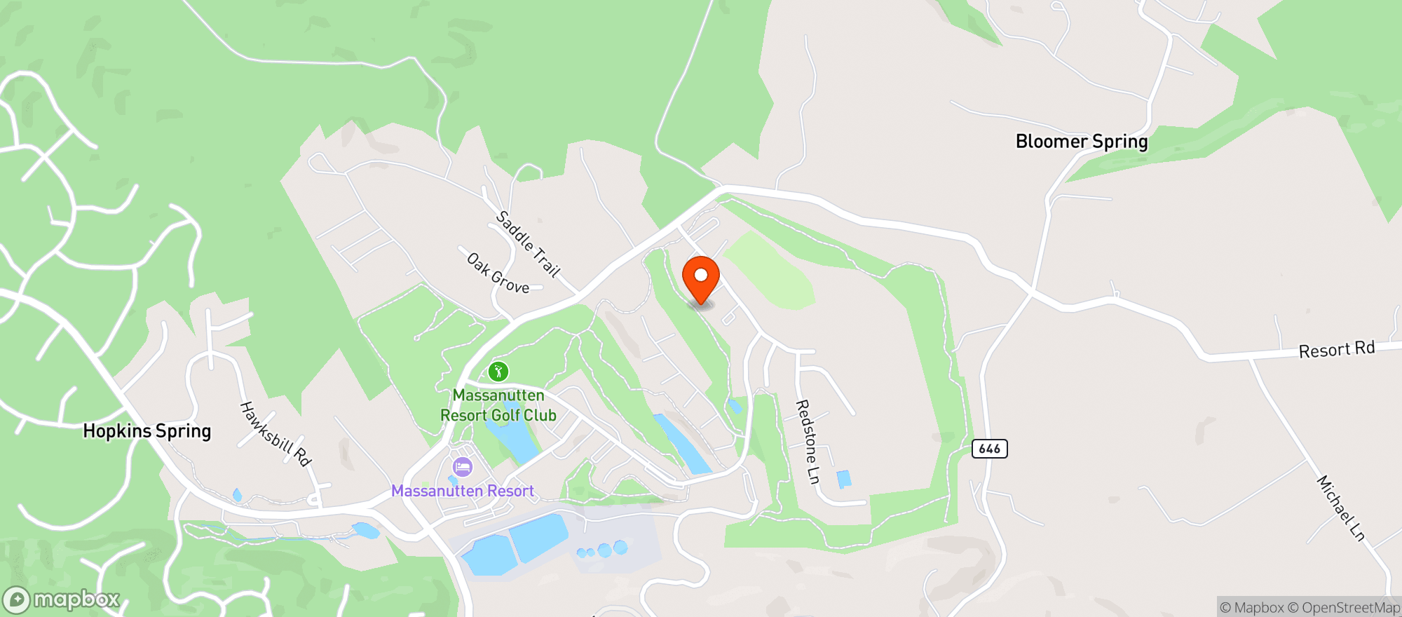Map showing Woodstone 200 Buildings