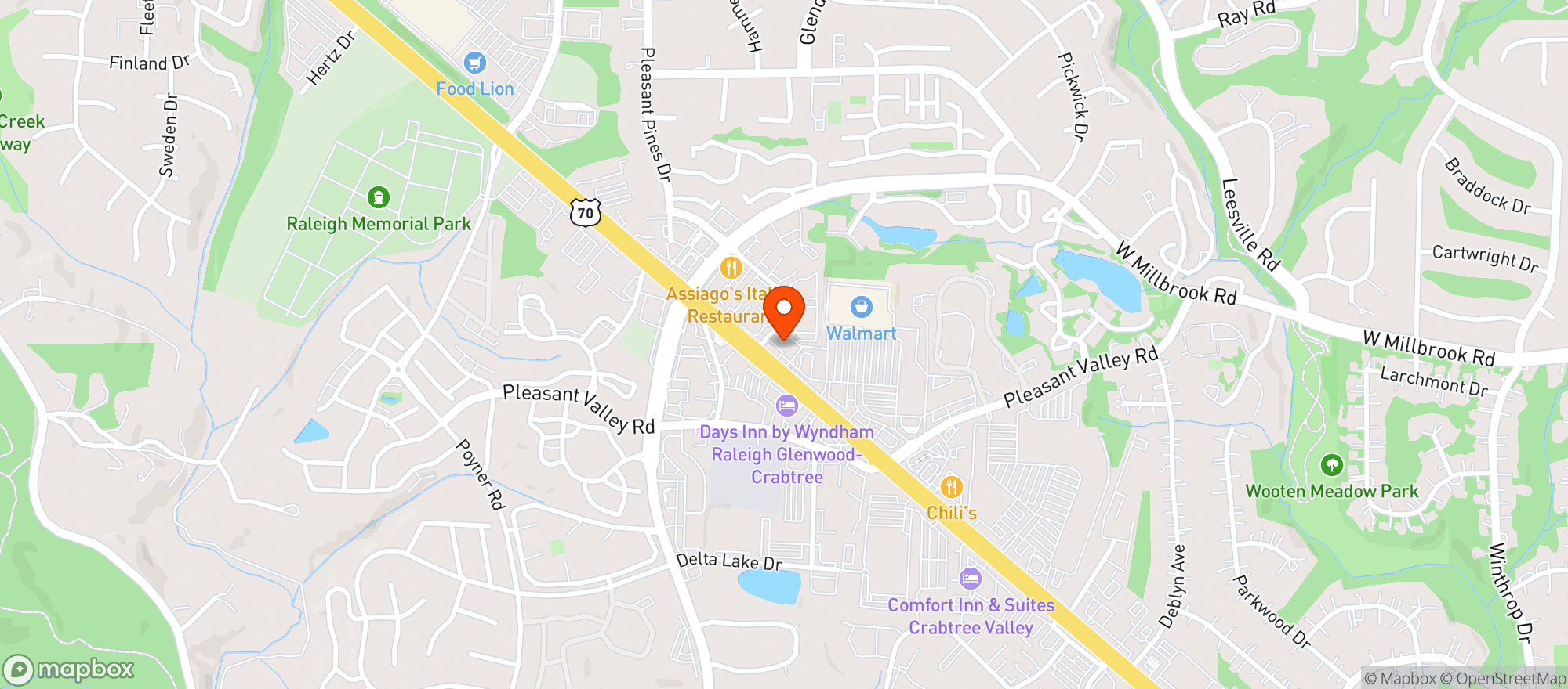 Map showing Bull Market 118 (glenwood)