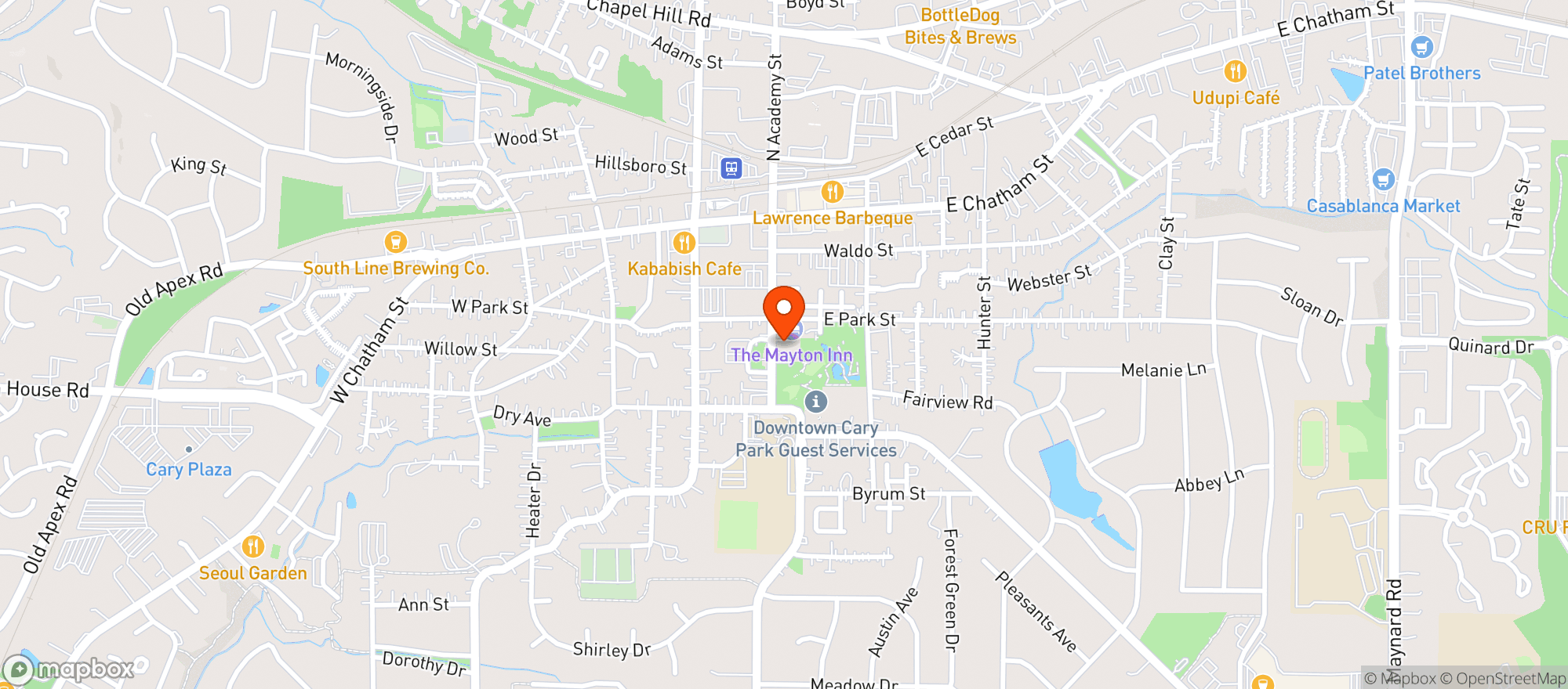 Map showing Cotton House Craft Brewers
