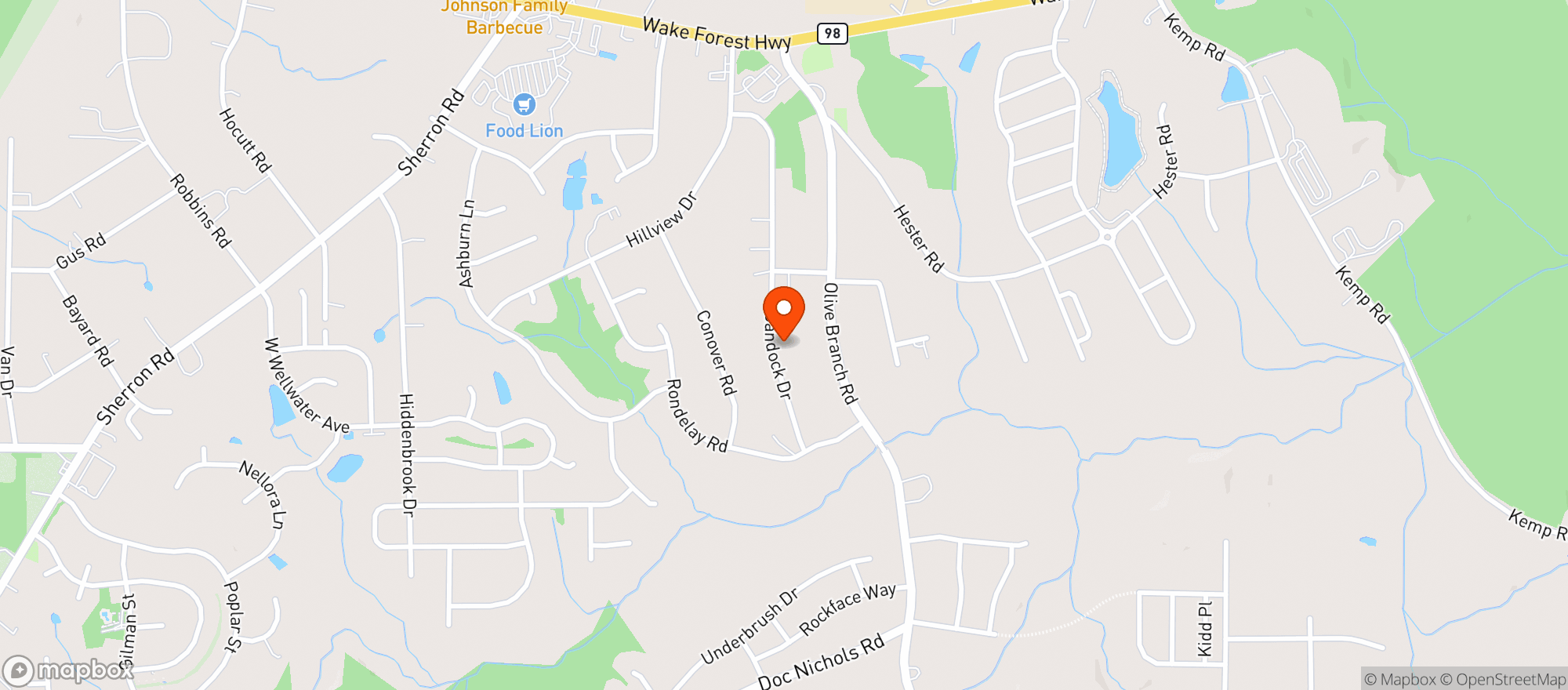 Map showing Modern Apotheca LLC