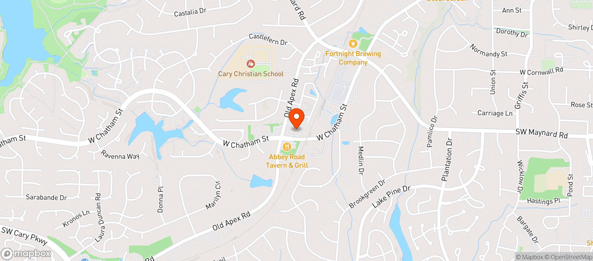 Map showing Liquid Beverage Company