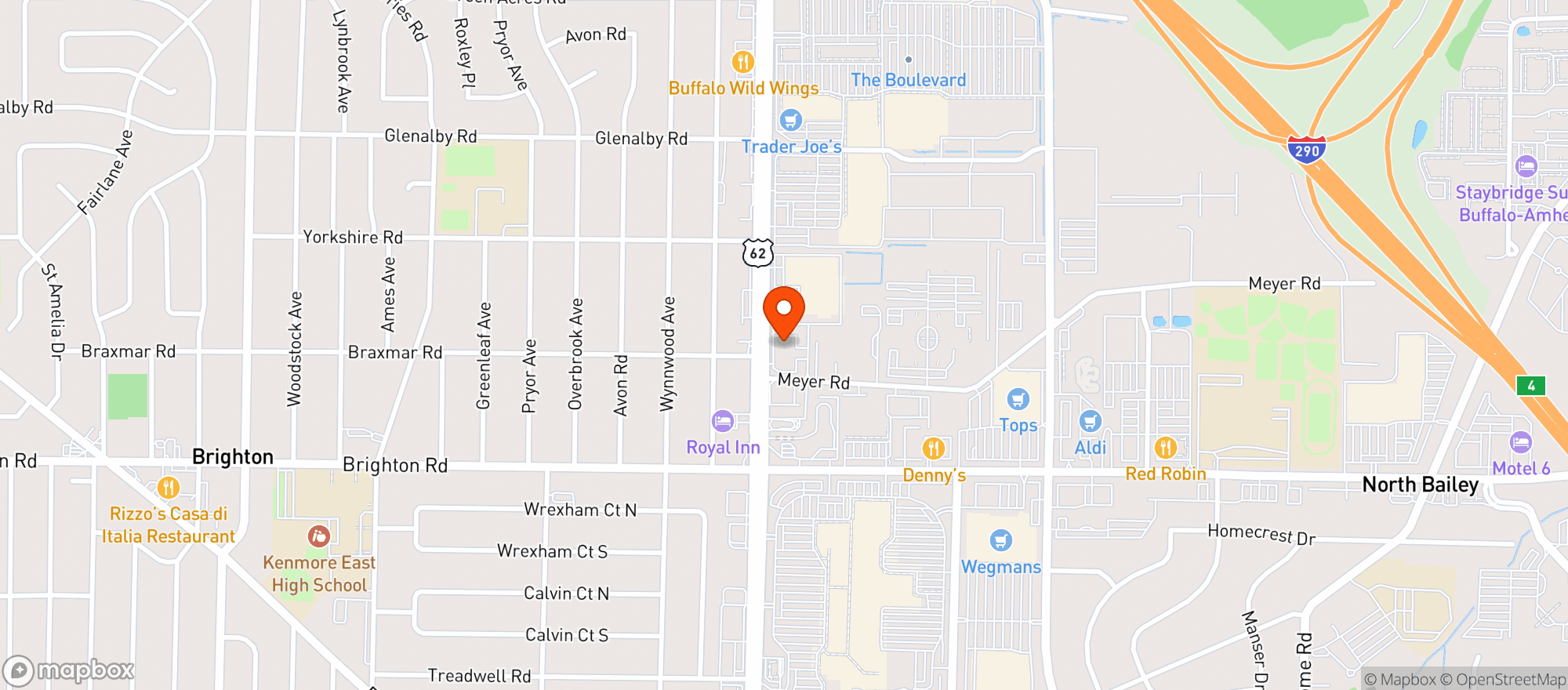 Map showing Feel-Rite Fresh Market