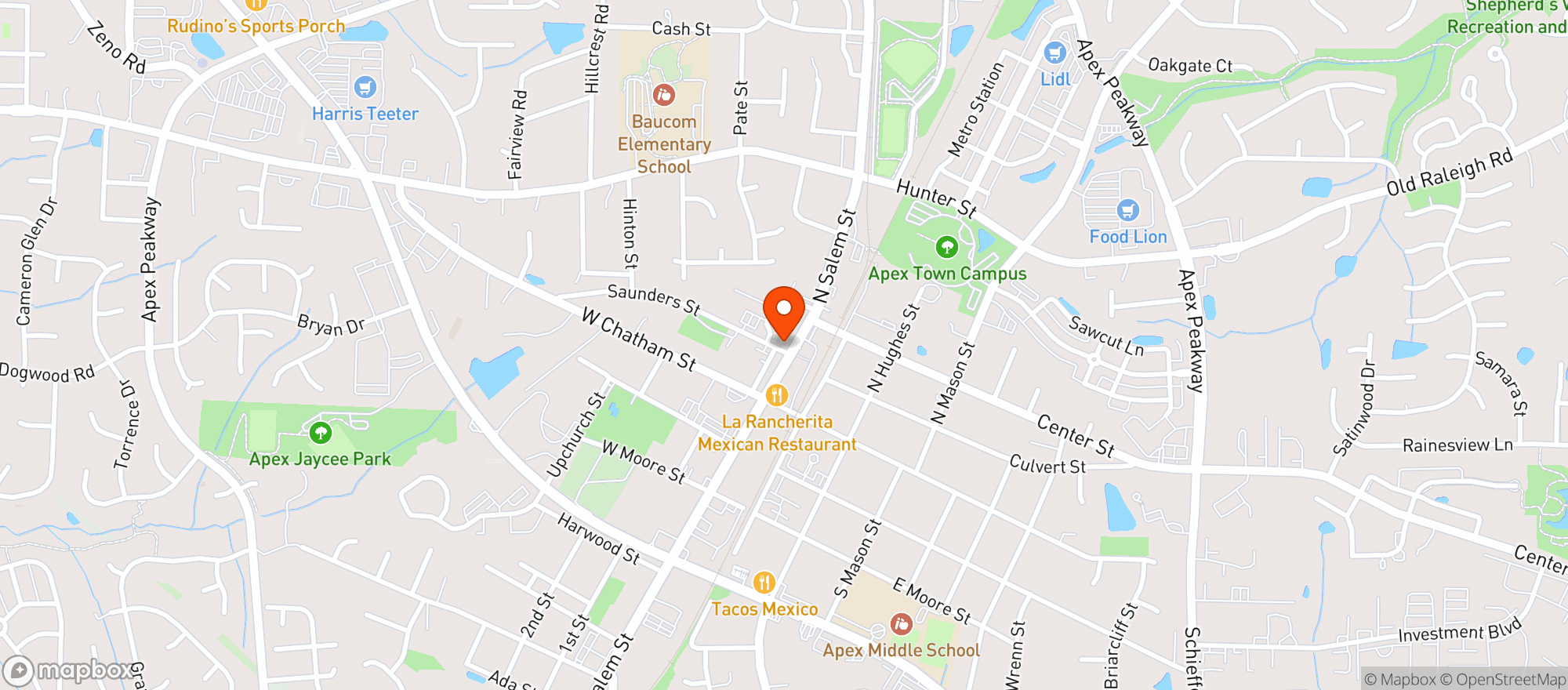 Map showing Oaklyn Springs