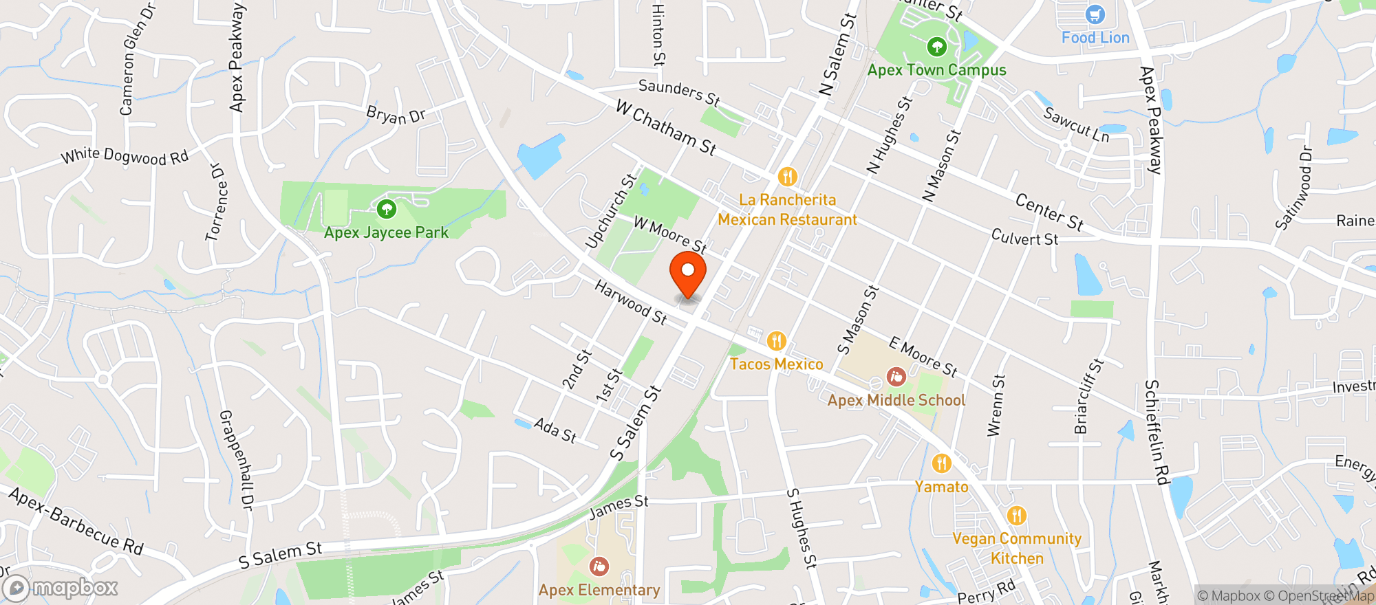 Map showing Tapstation