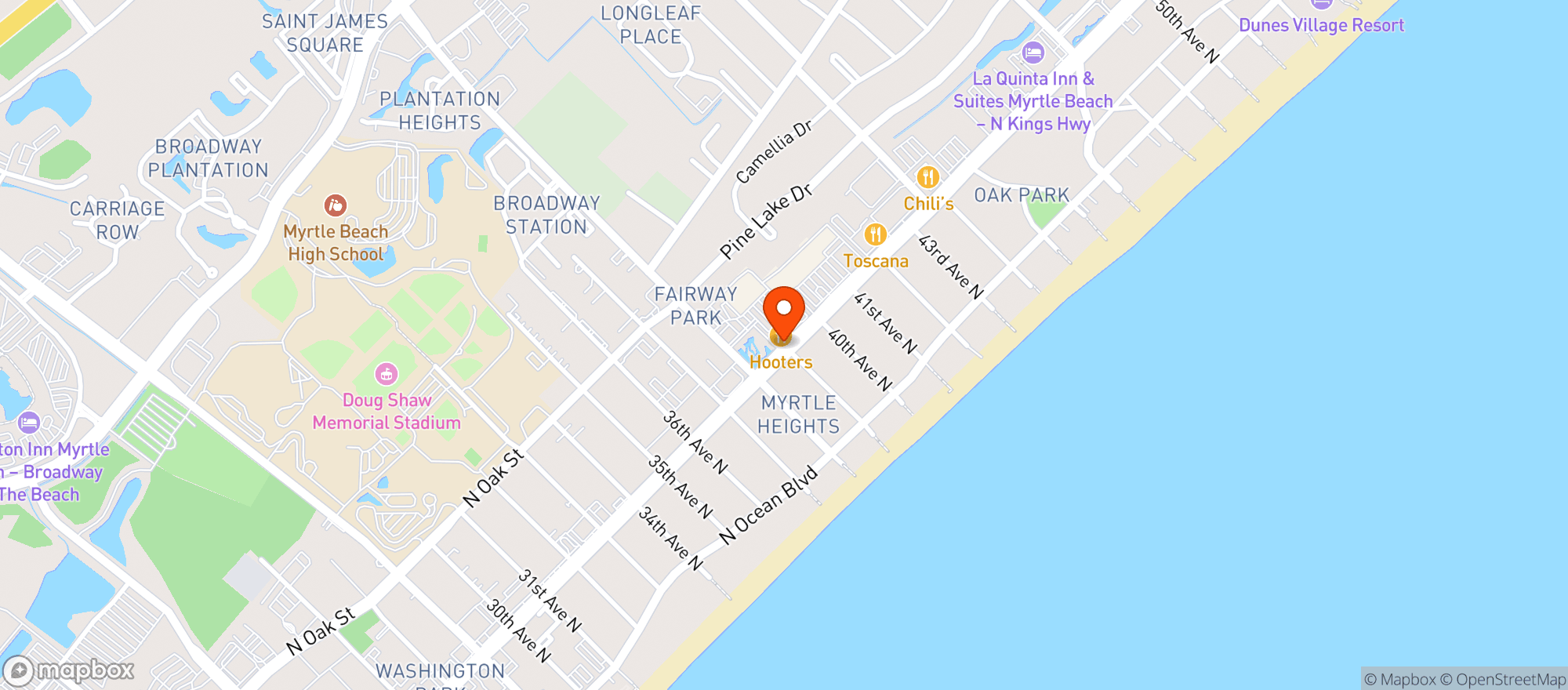 Map showing Walmart Neighborhood Mkt