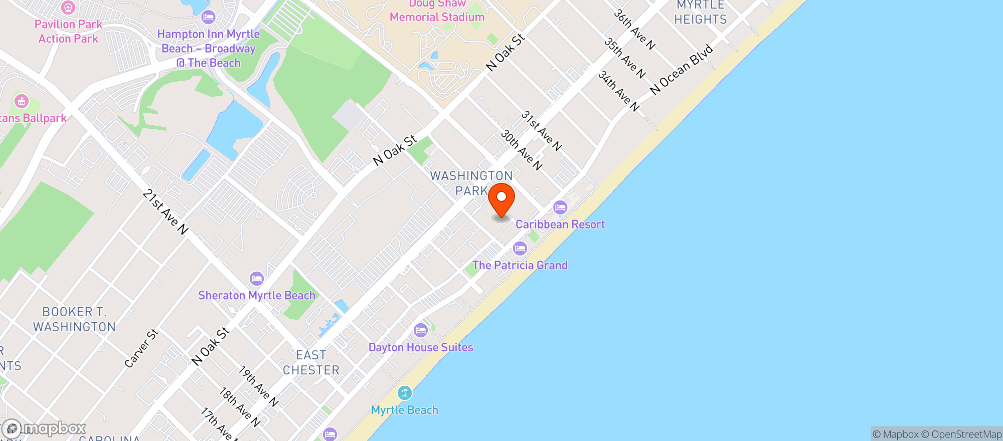 Map showing New York Prime