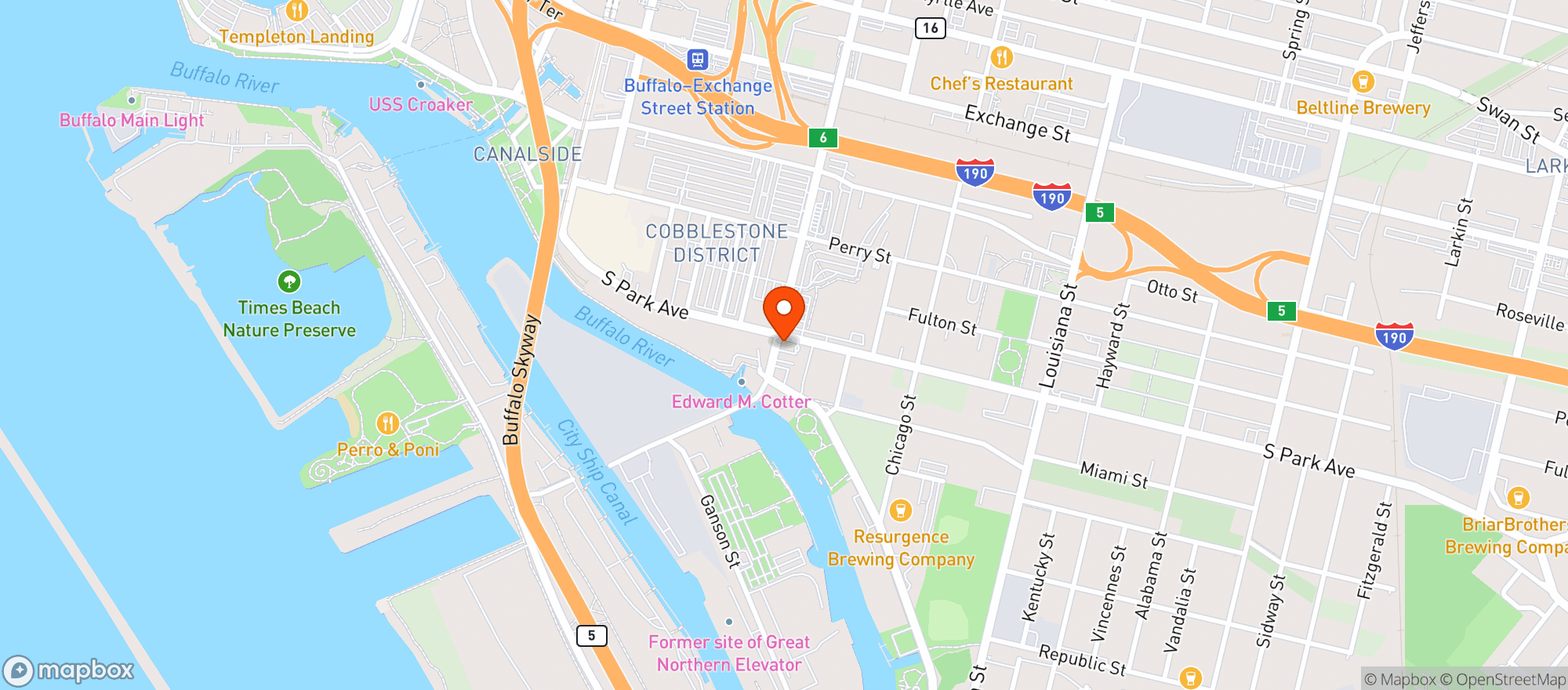 Map showing Ballyhoo