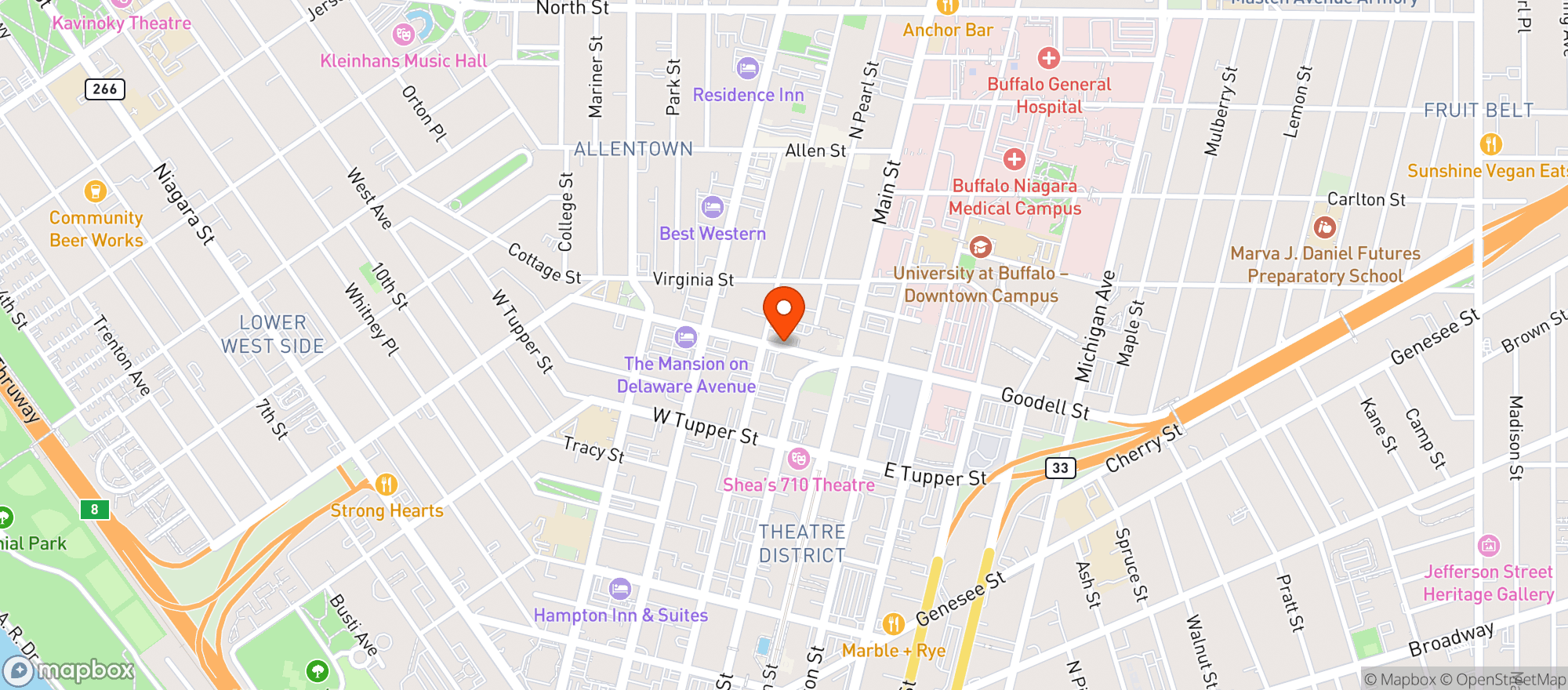 Map showing Spotted Octopus Brewing Co.