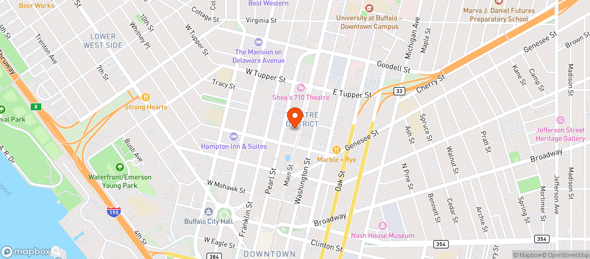 Map showing Electric City