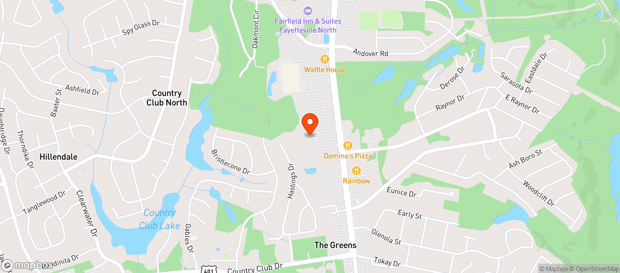 Map showing Gnc