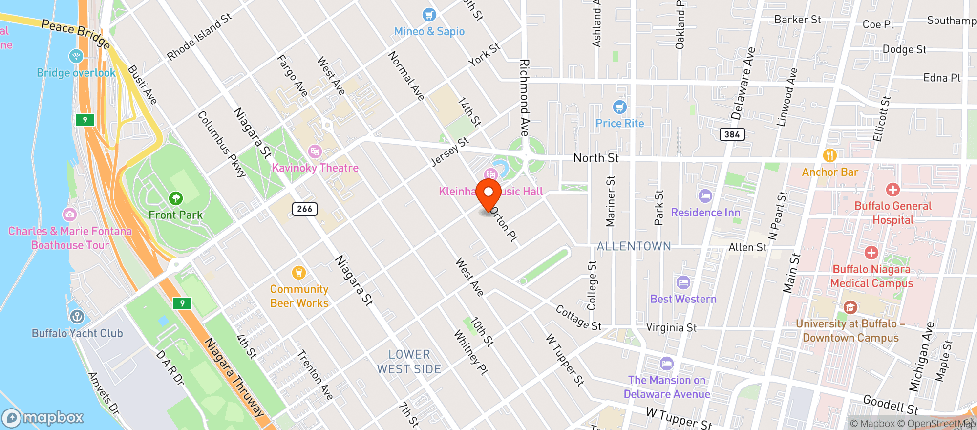 Map showing Pothead Parent Llc