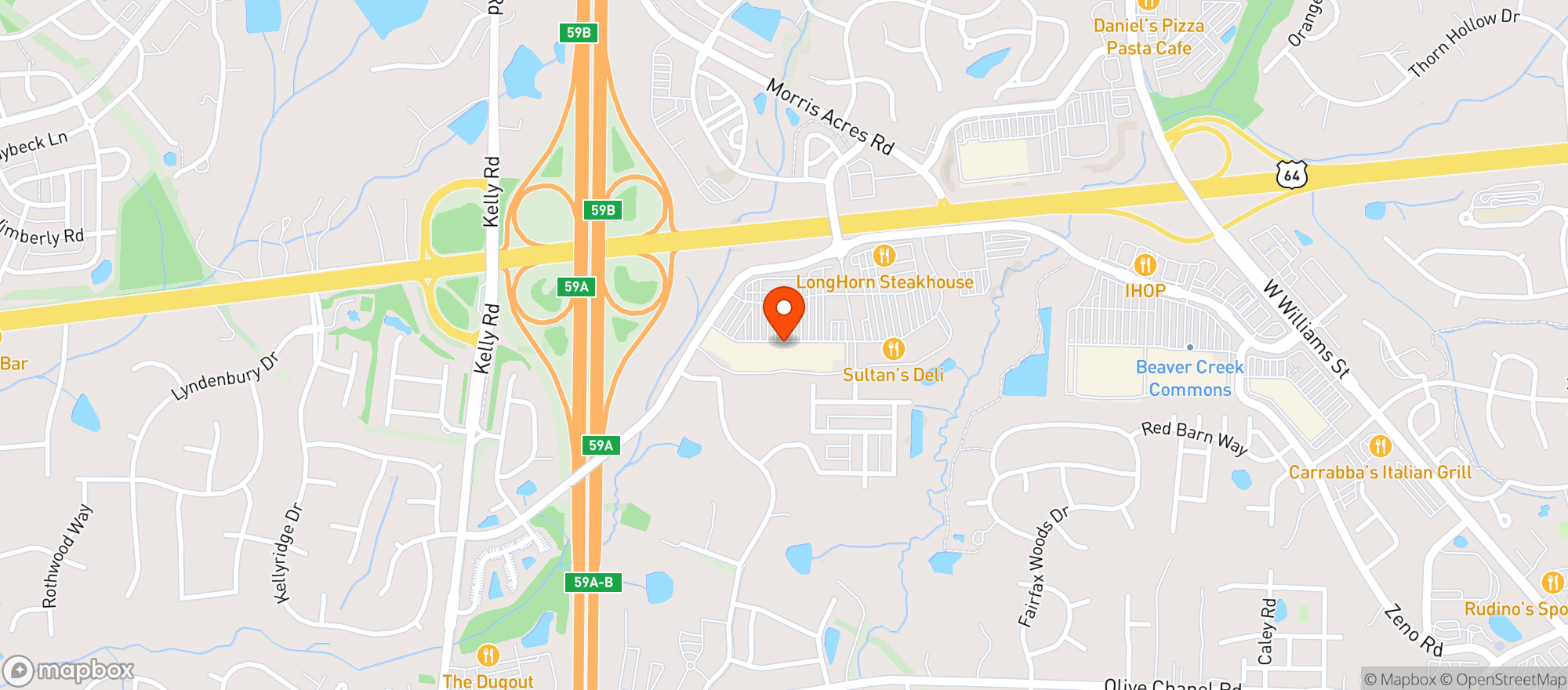 Map showing Total Wine & More