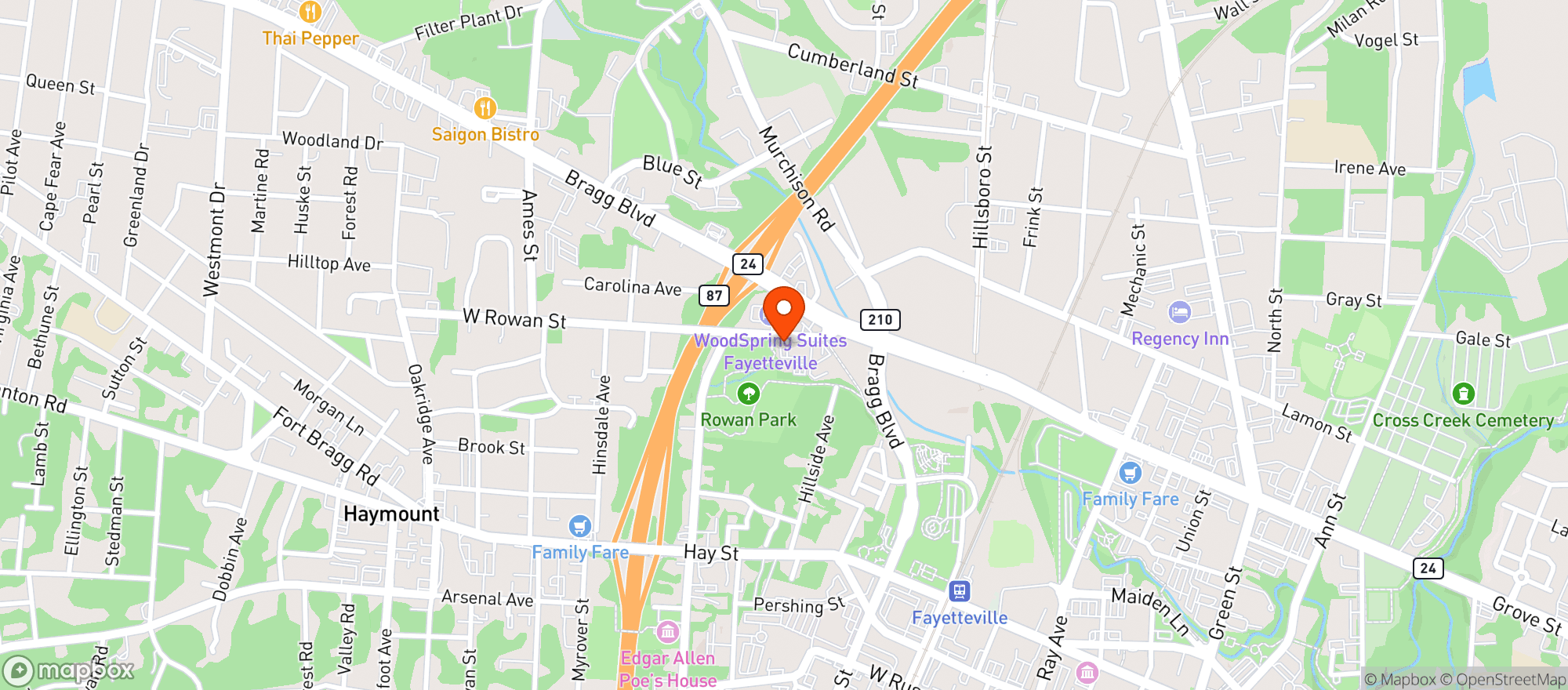 Map showing Archives