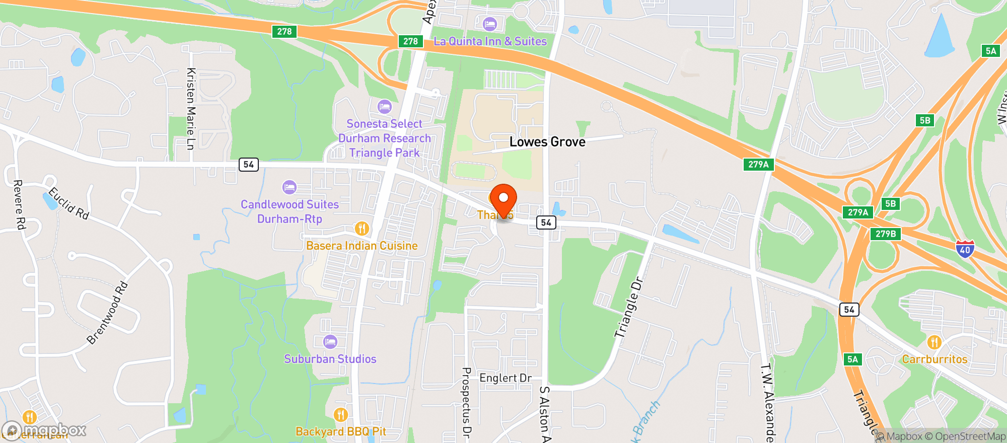 Map showing Circle K #2723163