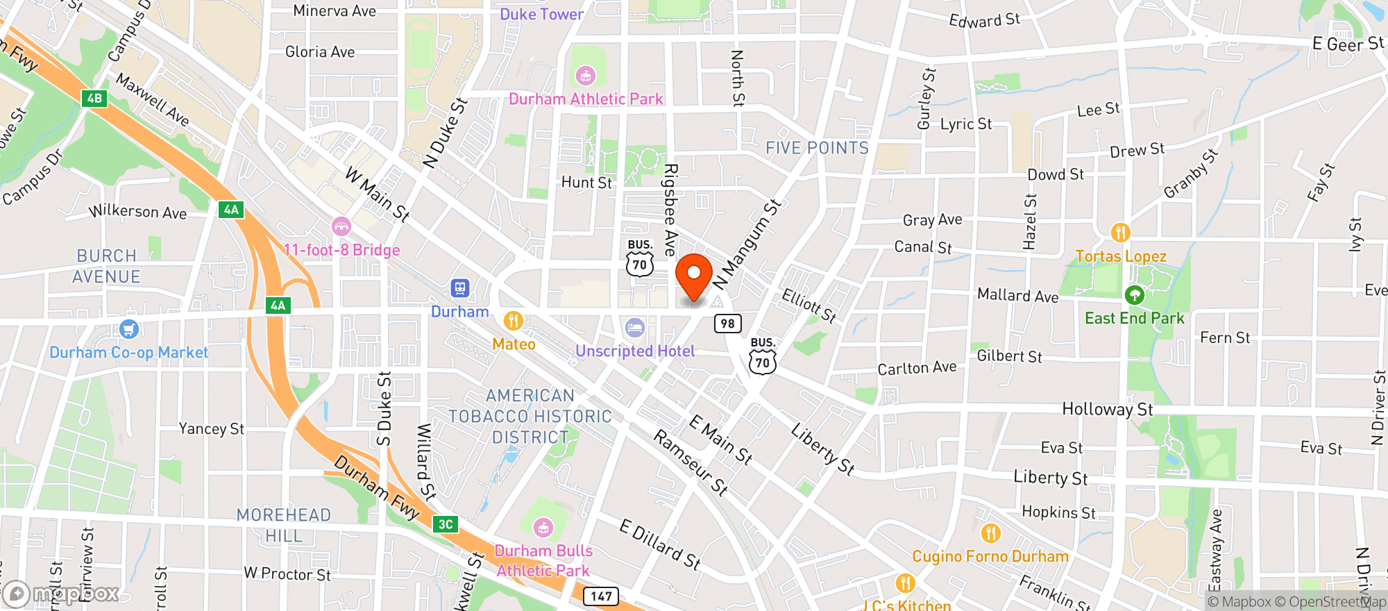 Map showing Dashi Ramen