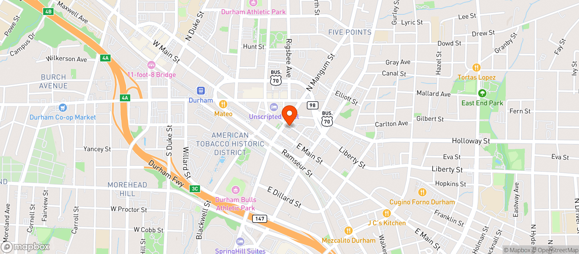 Map showing Littler