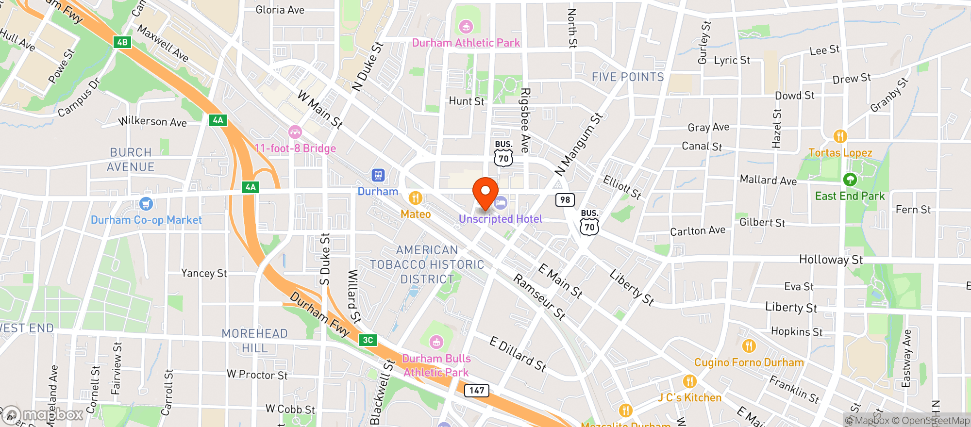 Map showing Bulldega Urban Market