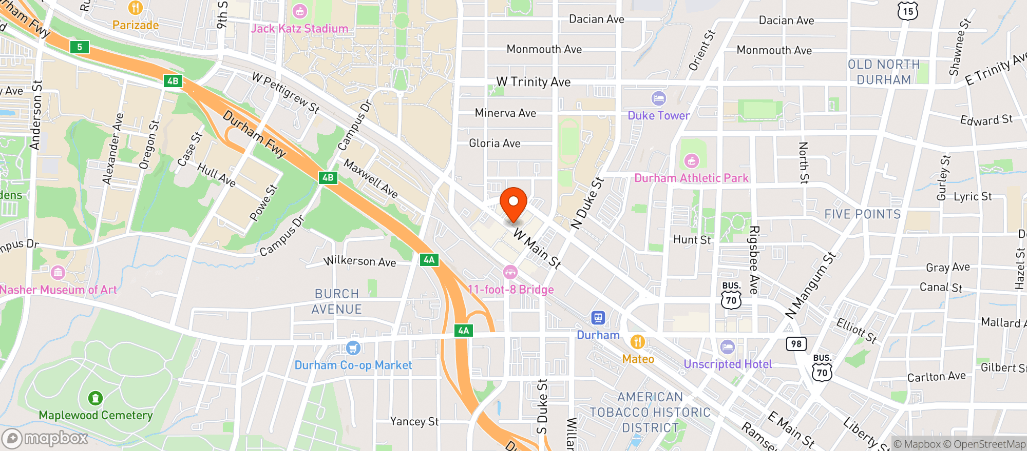 Map showing Federal