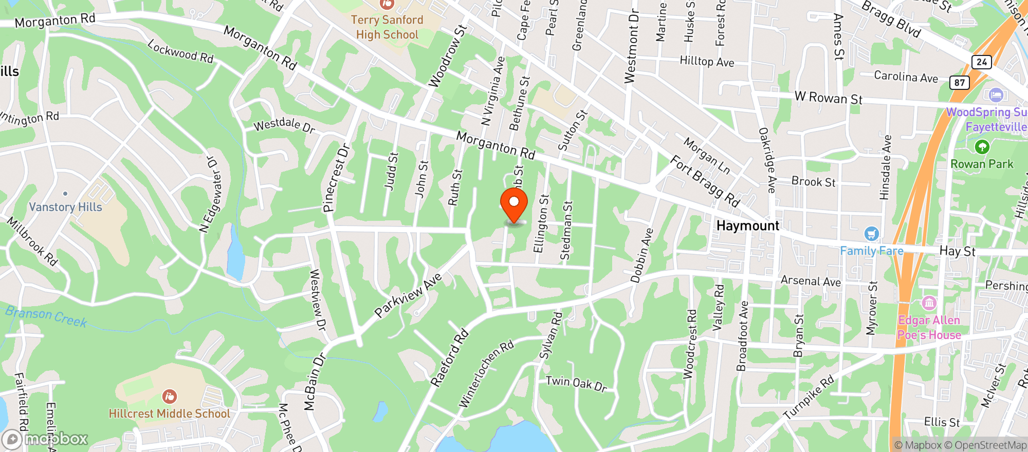 Map showing Gnc