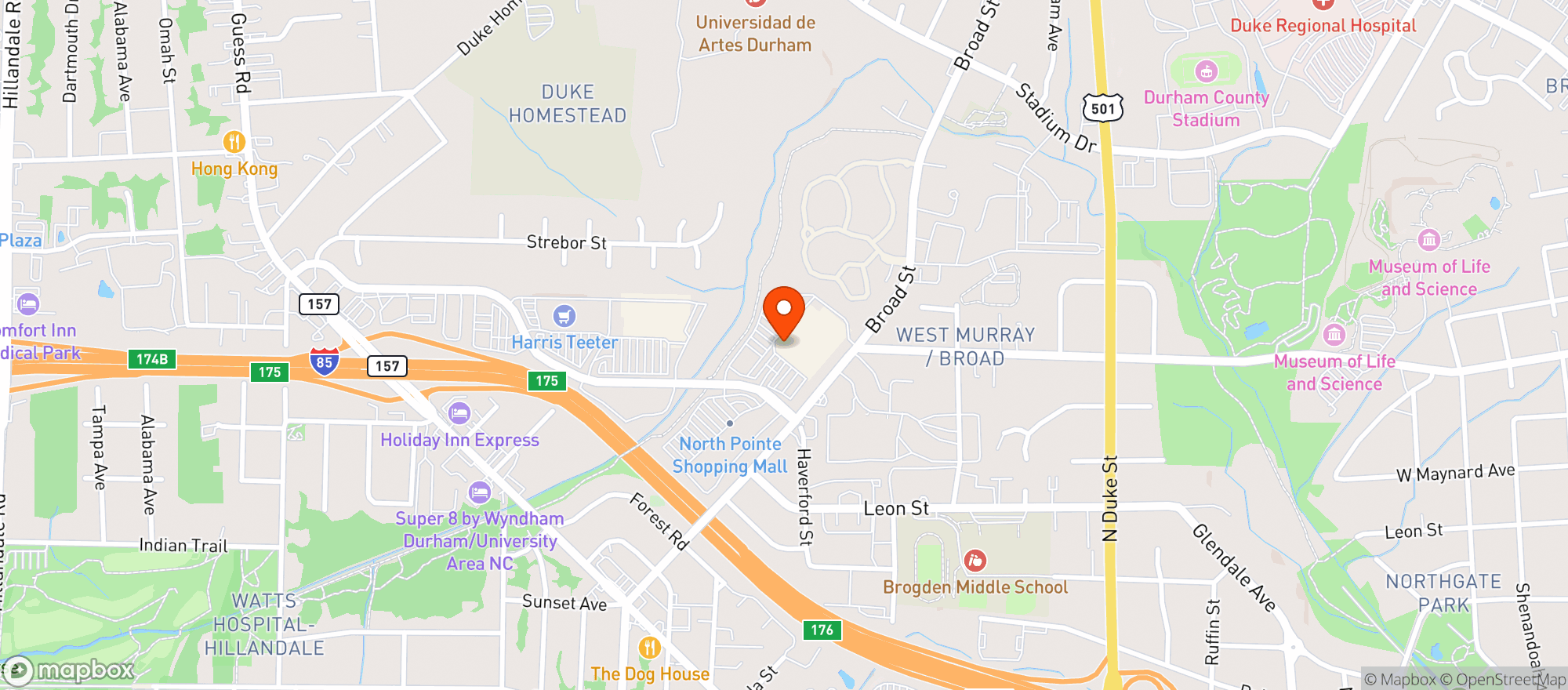 Map showing Costco Wholesale #249