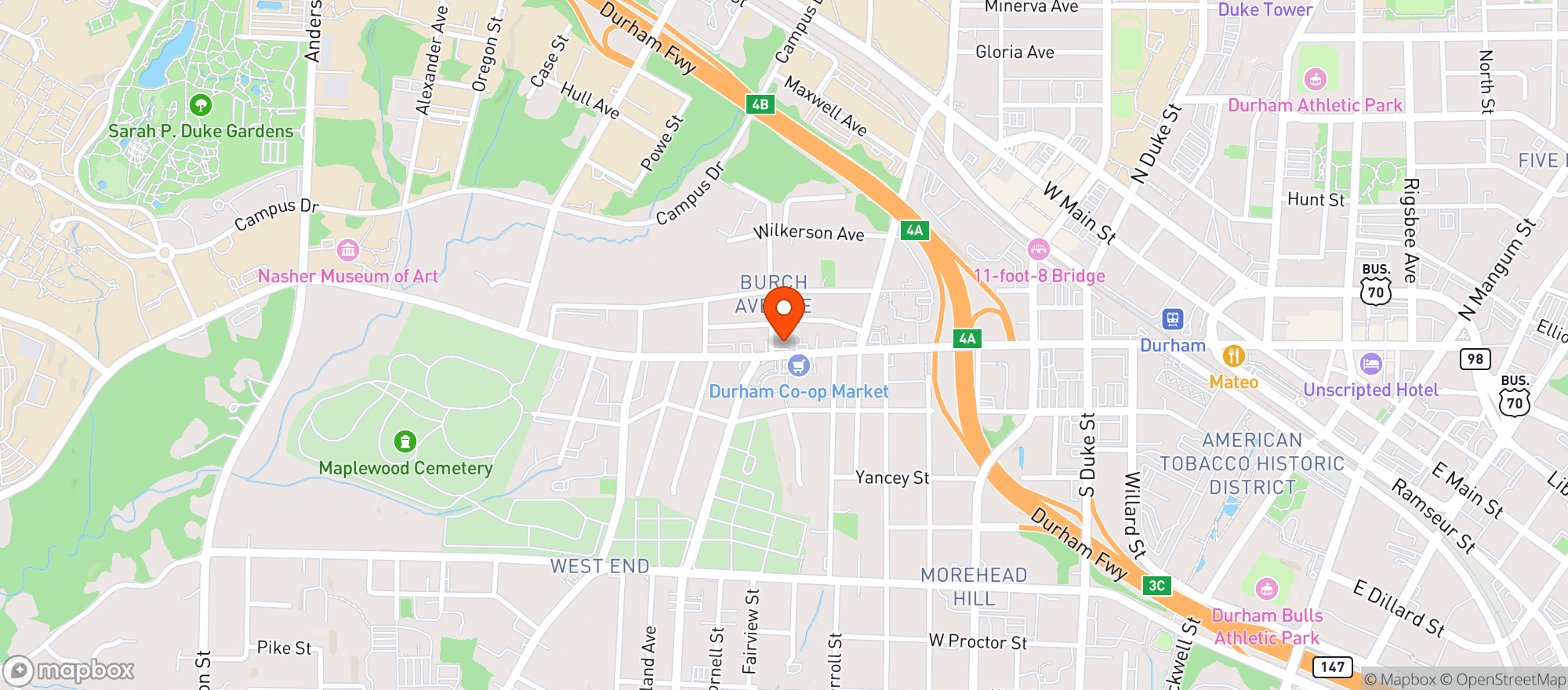 Map showing Plant Mama's Holistic Dispensary