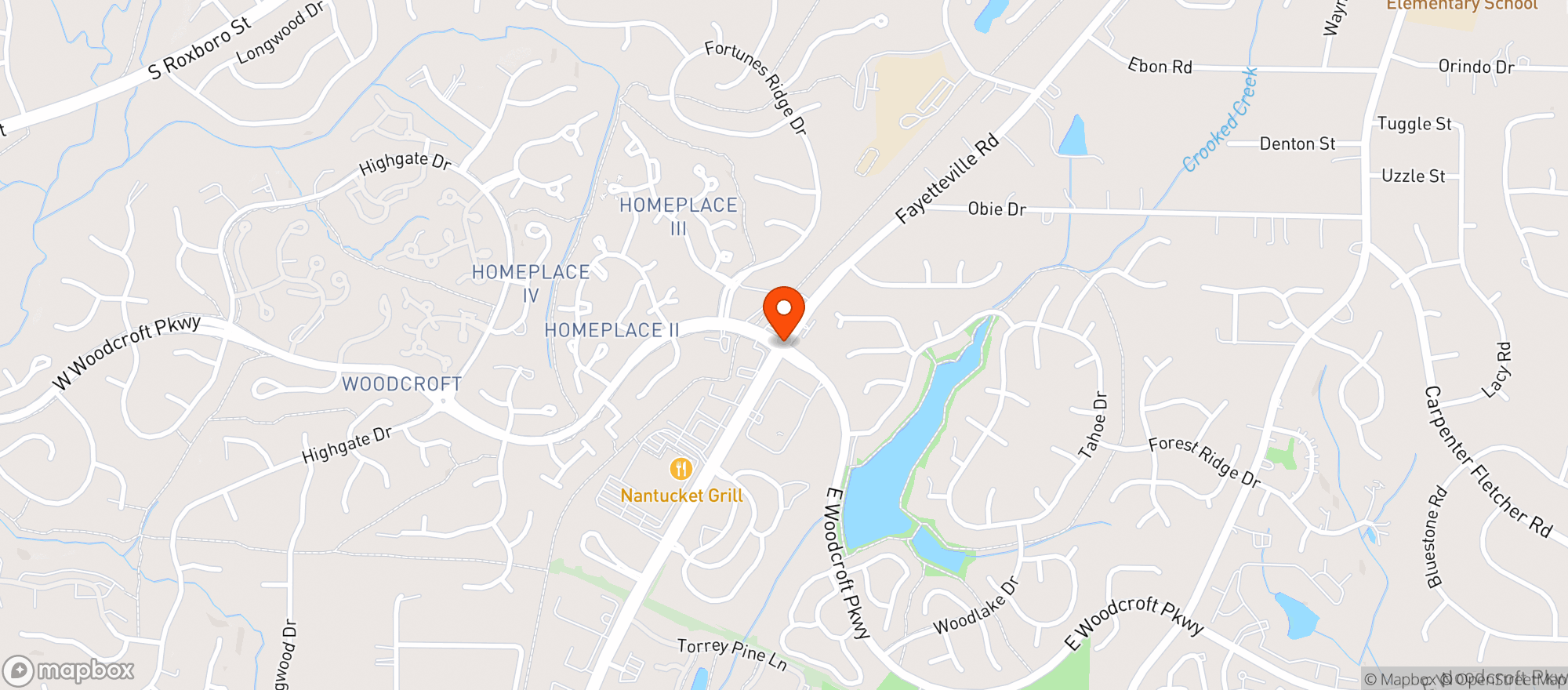Map showing Circle K #2708627