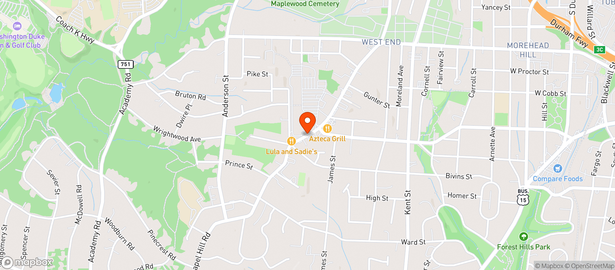 Map showing Food Lion
