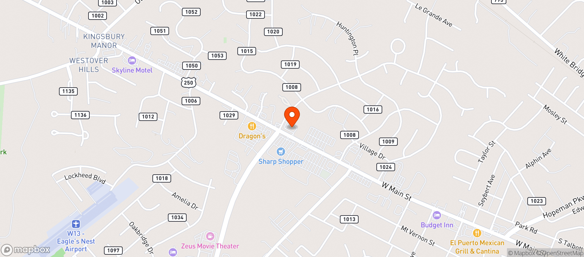 Map showing Cvs Pharmacy #74