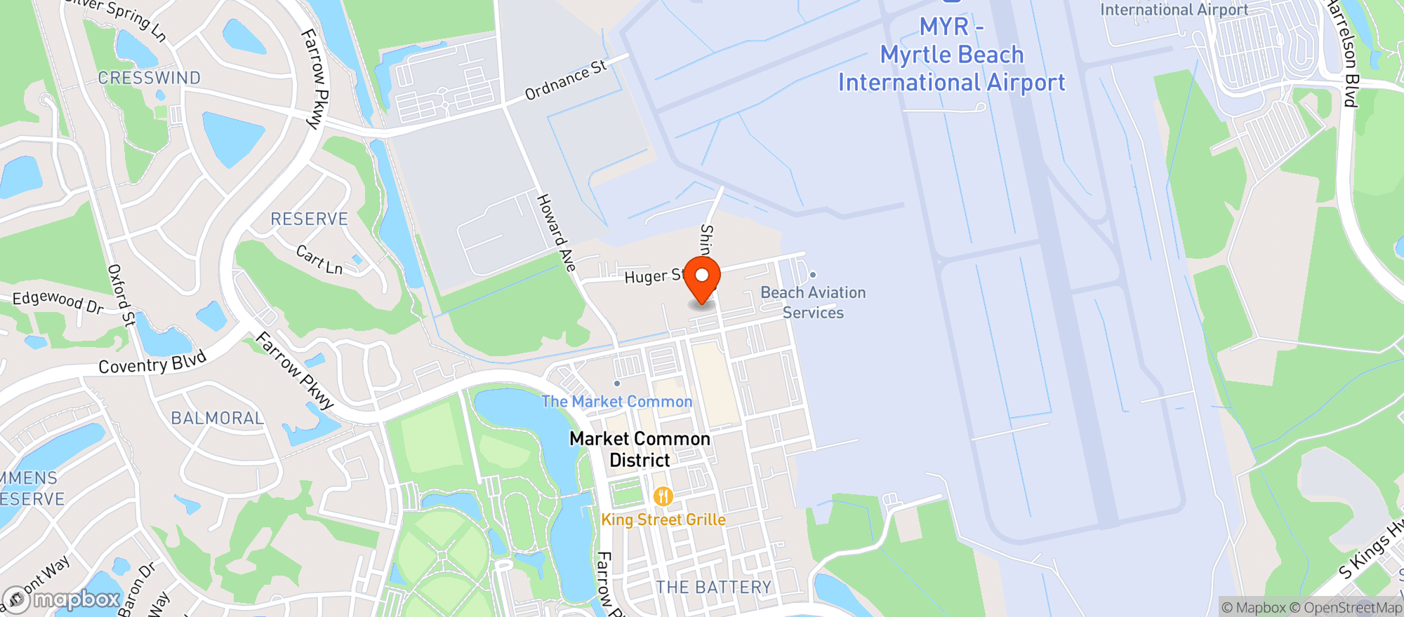 Map showing 1229 Shine (myr)