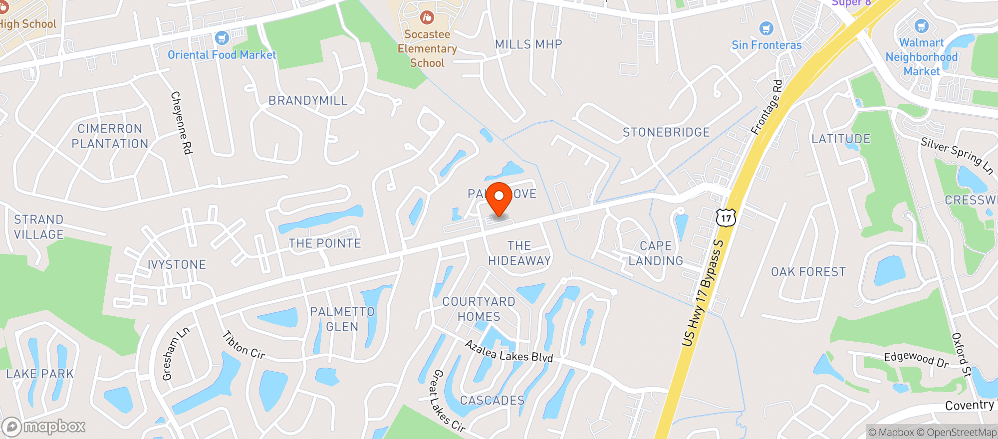 Map showing Grab And Go (myr)