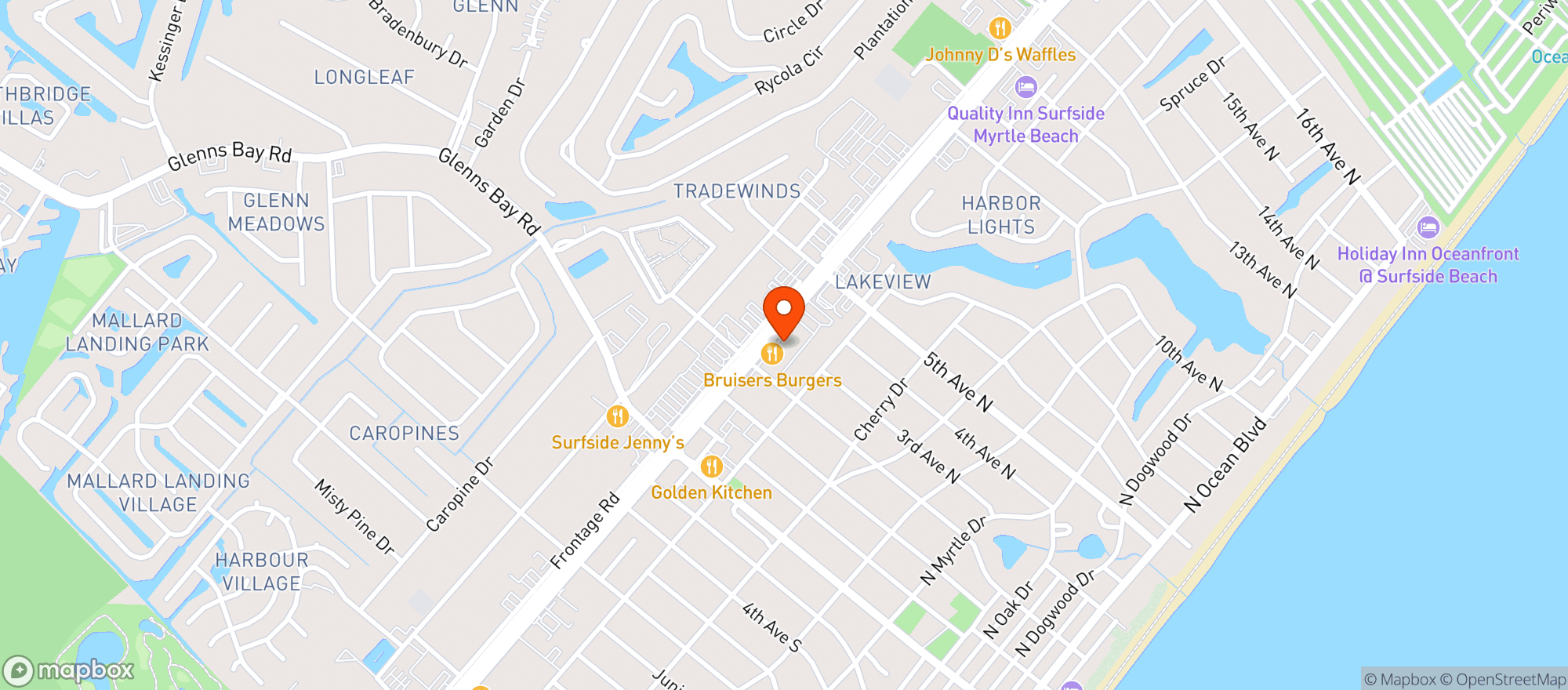 Map showing Delta Dispensary