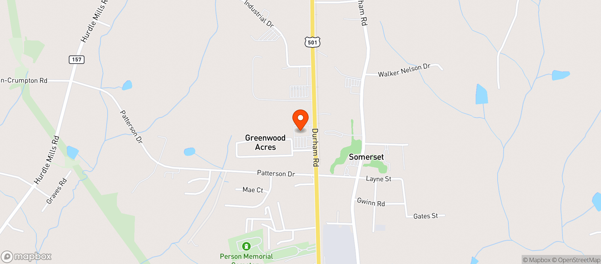 Map showing Food Lion