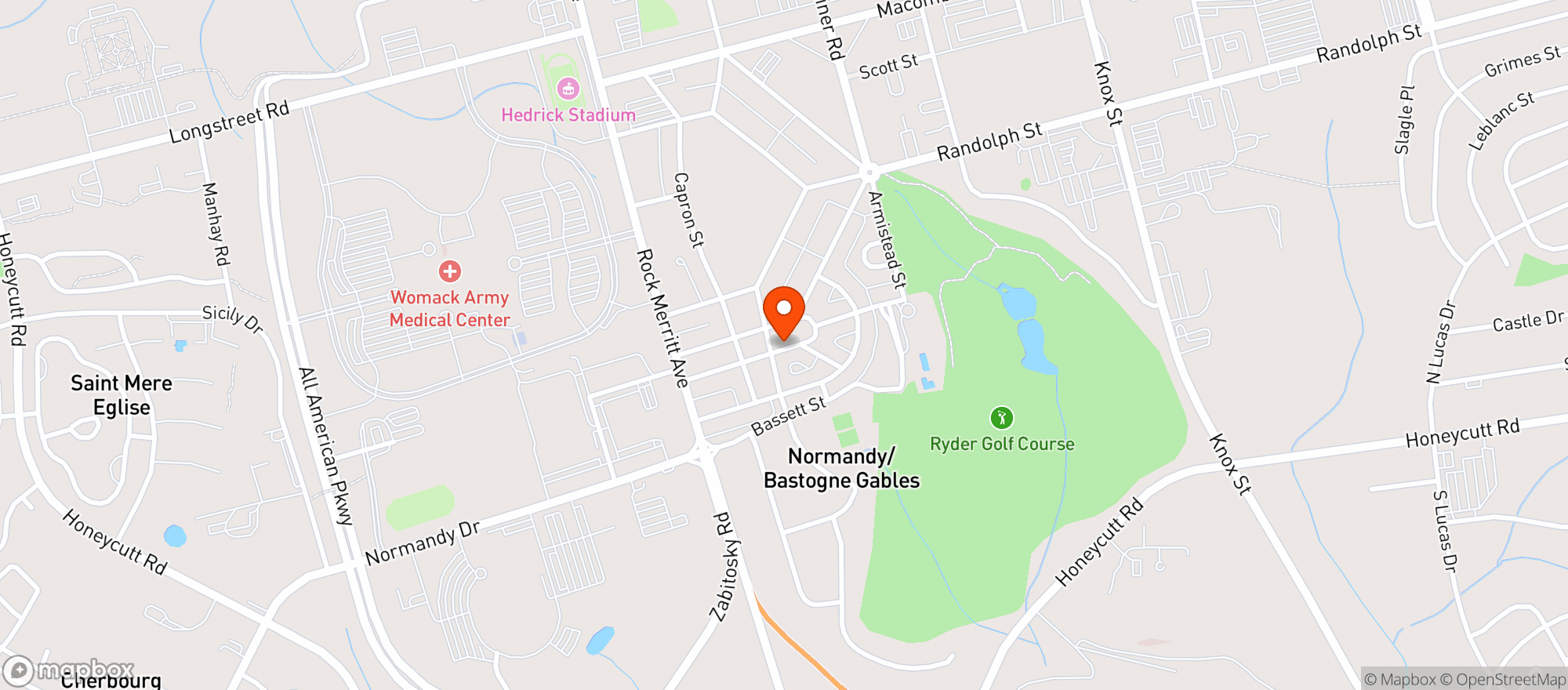 Map showing Gnc