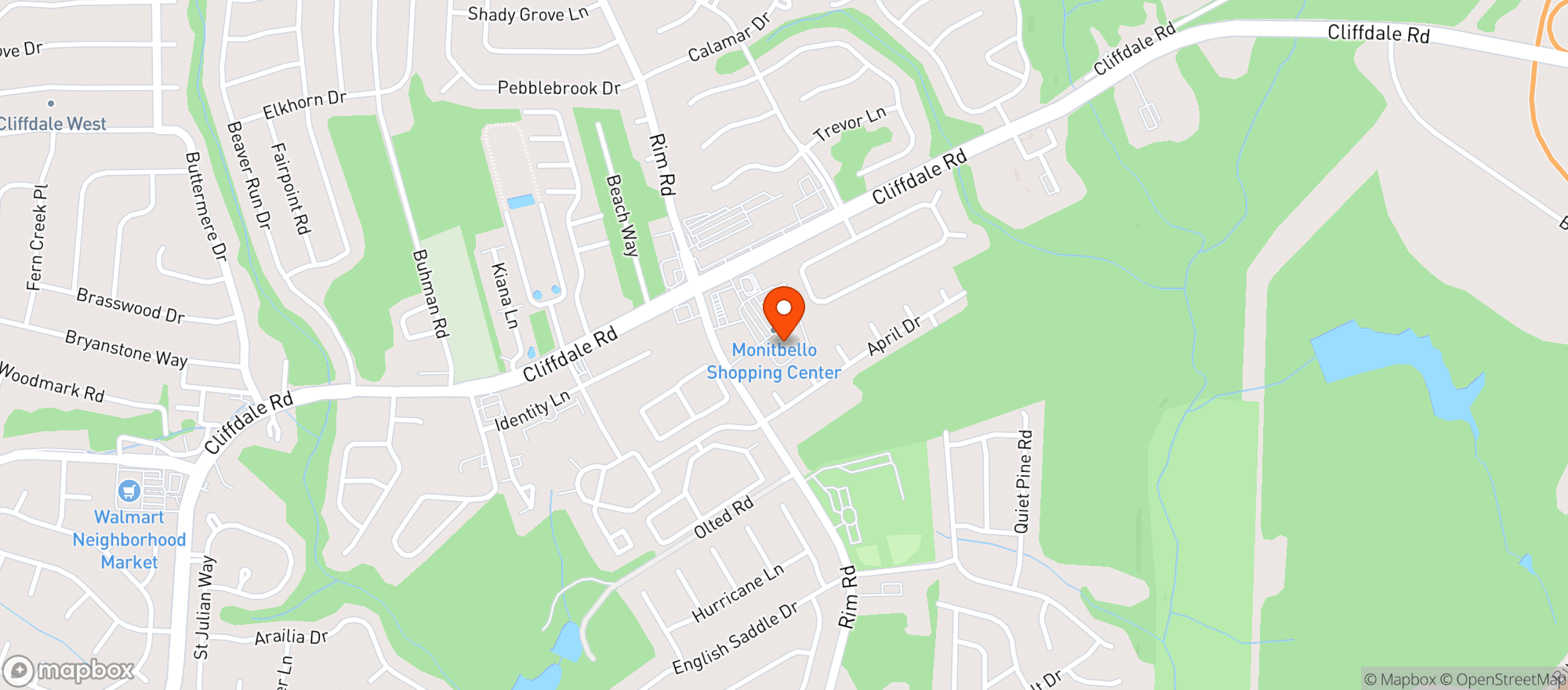 Map showing Food Lion