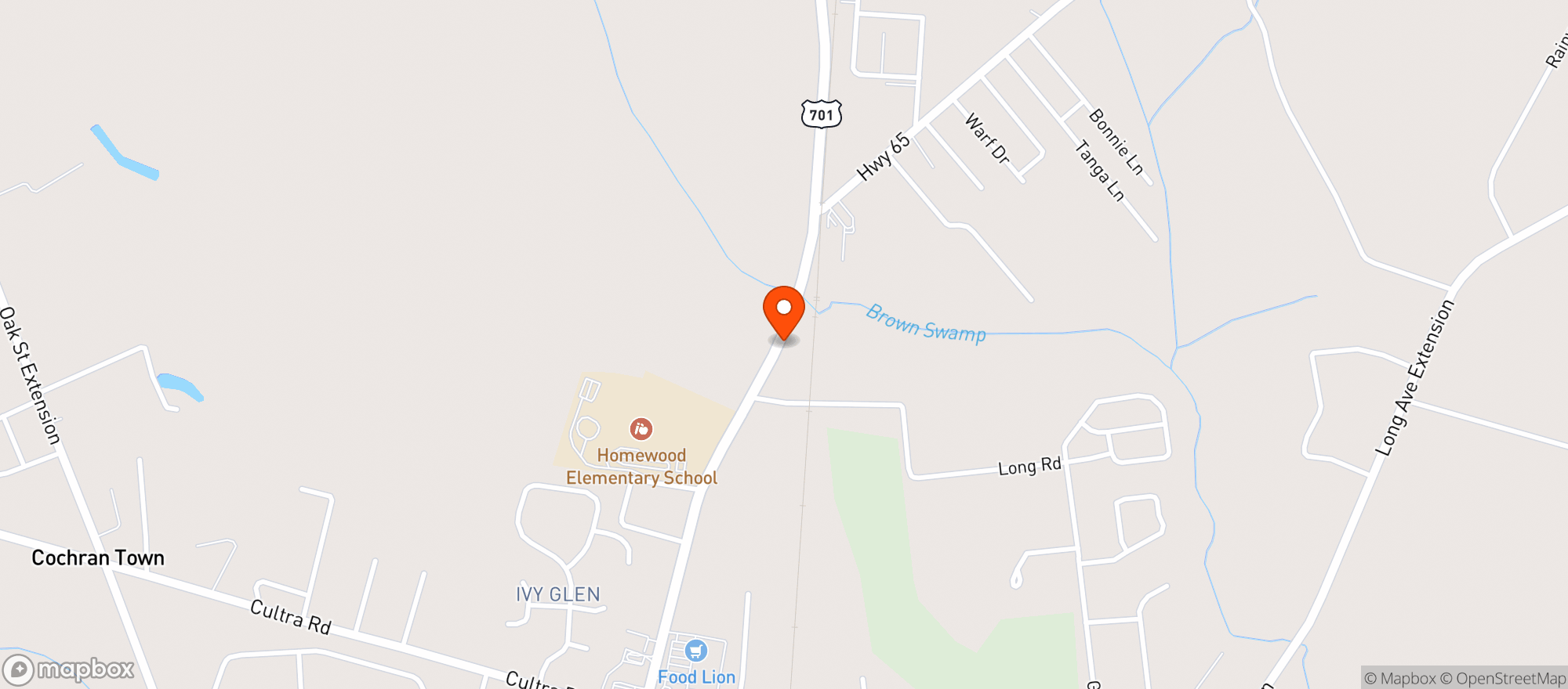Map showing Jds Liquor/quick Stop