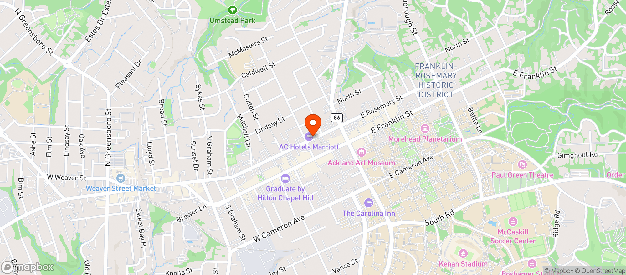 Map showing La Residence Rest  & Bar