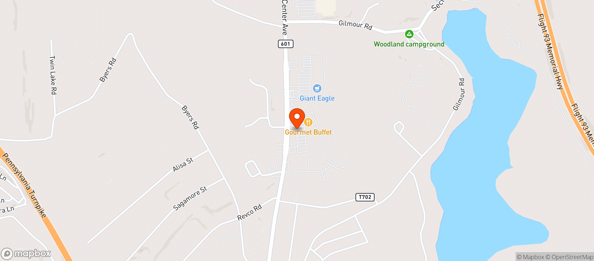 Map showing Beer Barn Of Somerset