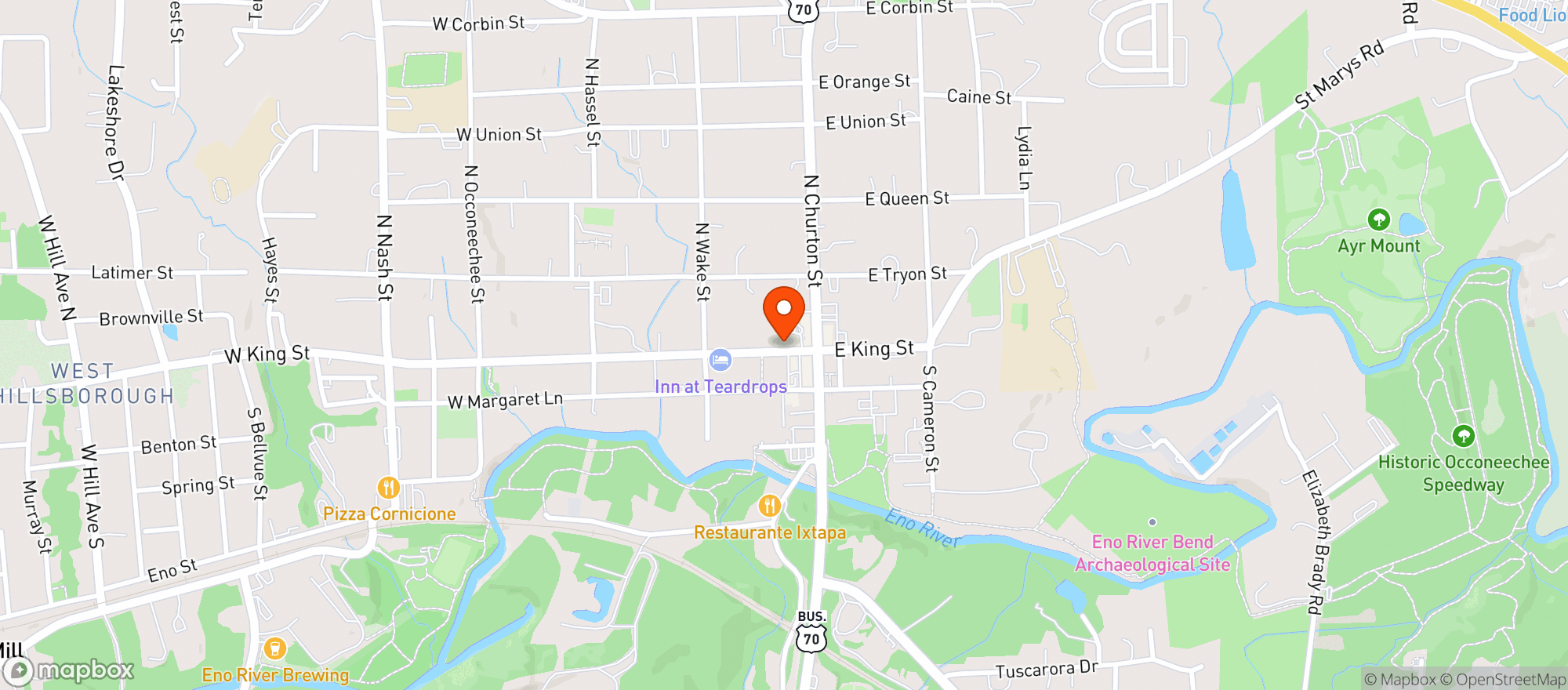 Map showing Nomad