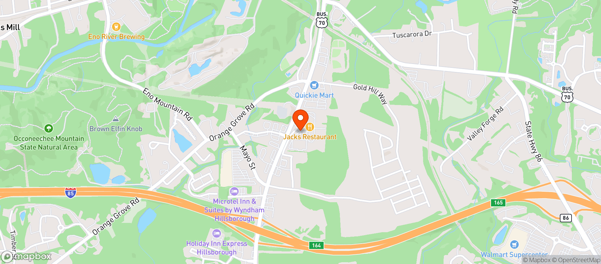 Map showing Food Lion