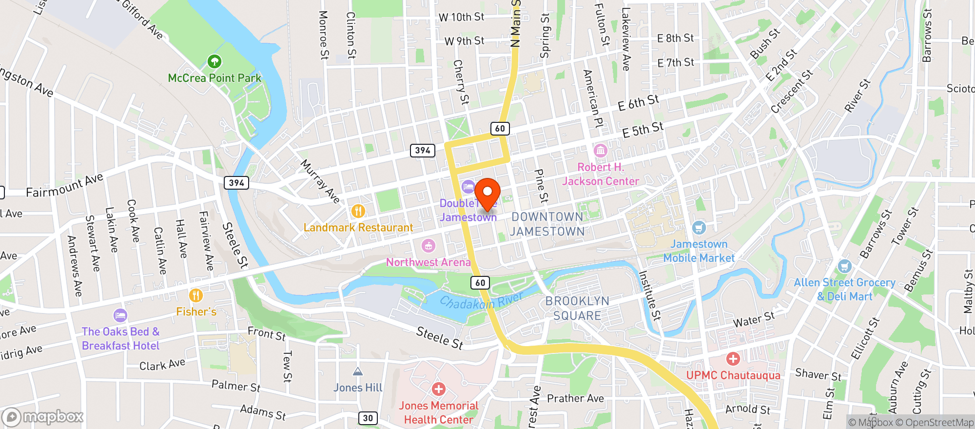 Map showing Gifts, Decor & More / Pearl City Botanicals