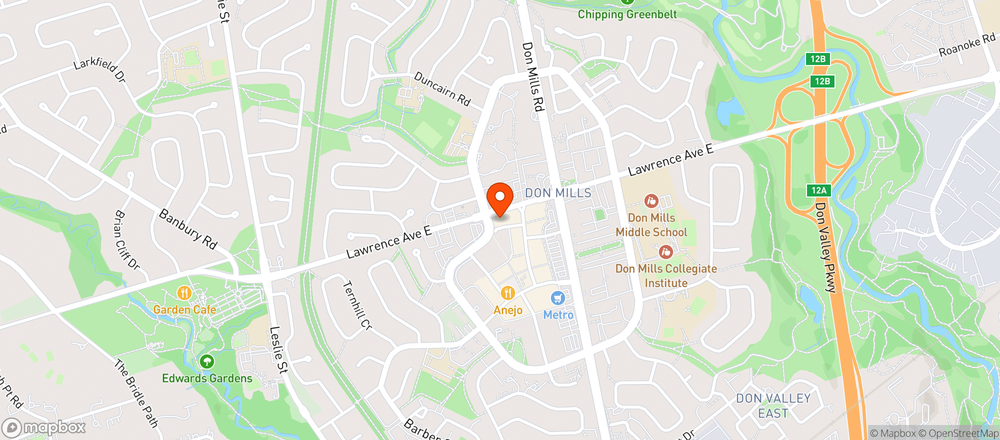 Map showing Lcbo 253