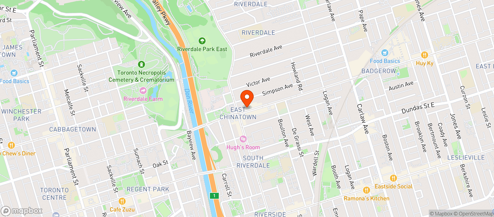 Map showing Farside