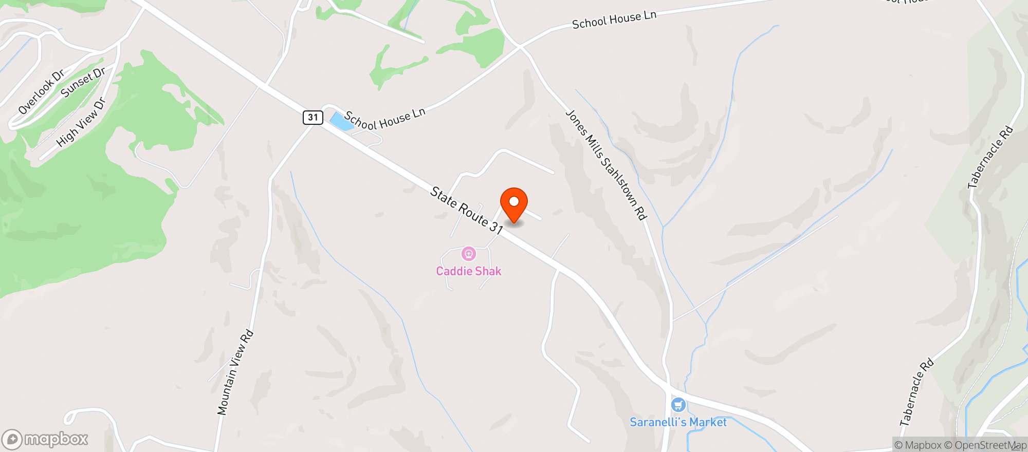 Map showing AVALON BEER DIST.(A.M. SI