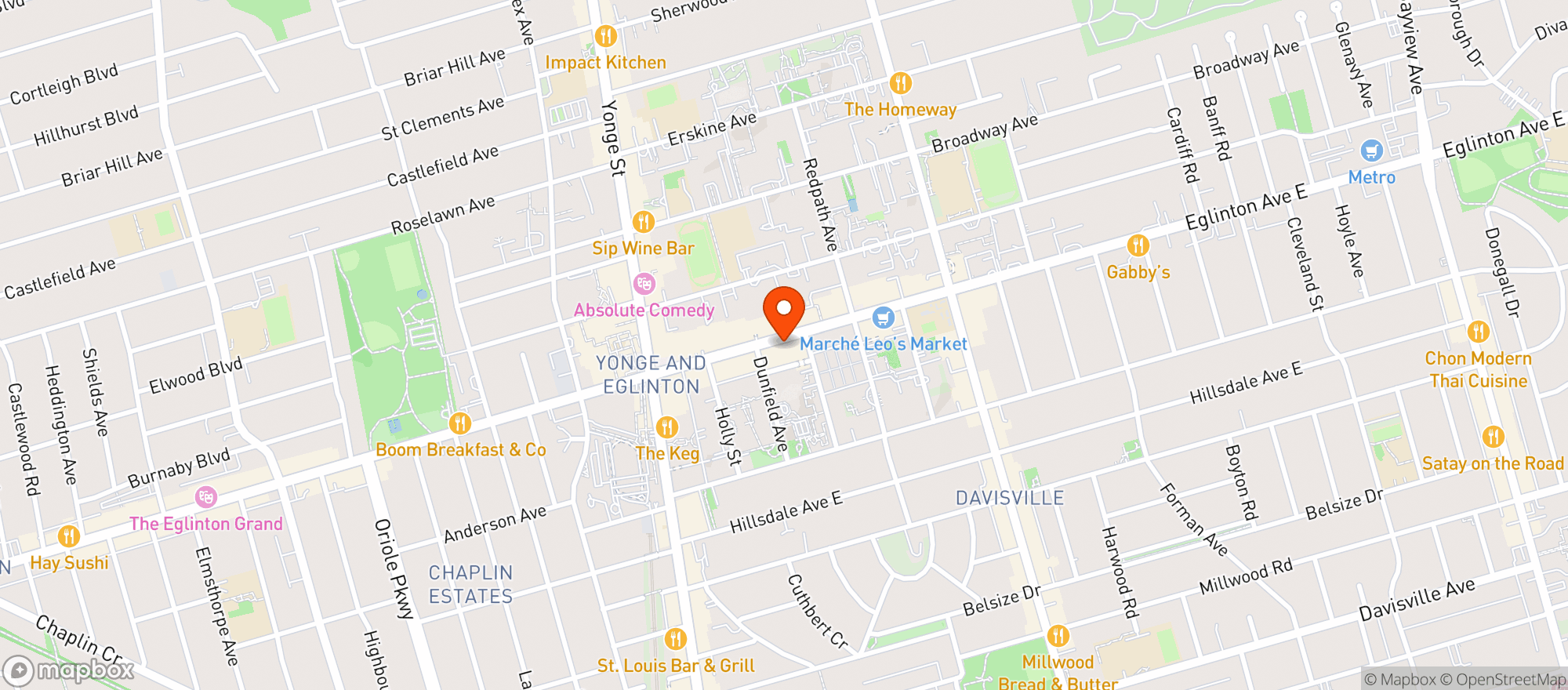 Map showing Lcbo 7 :