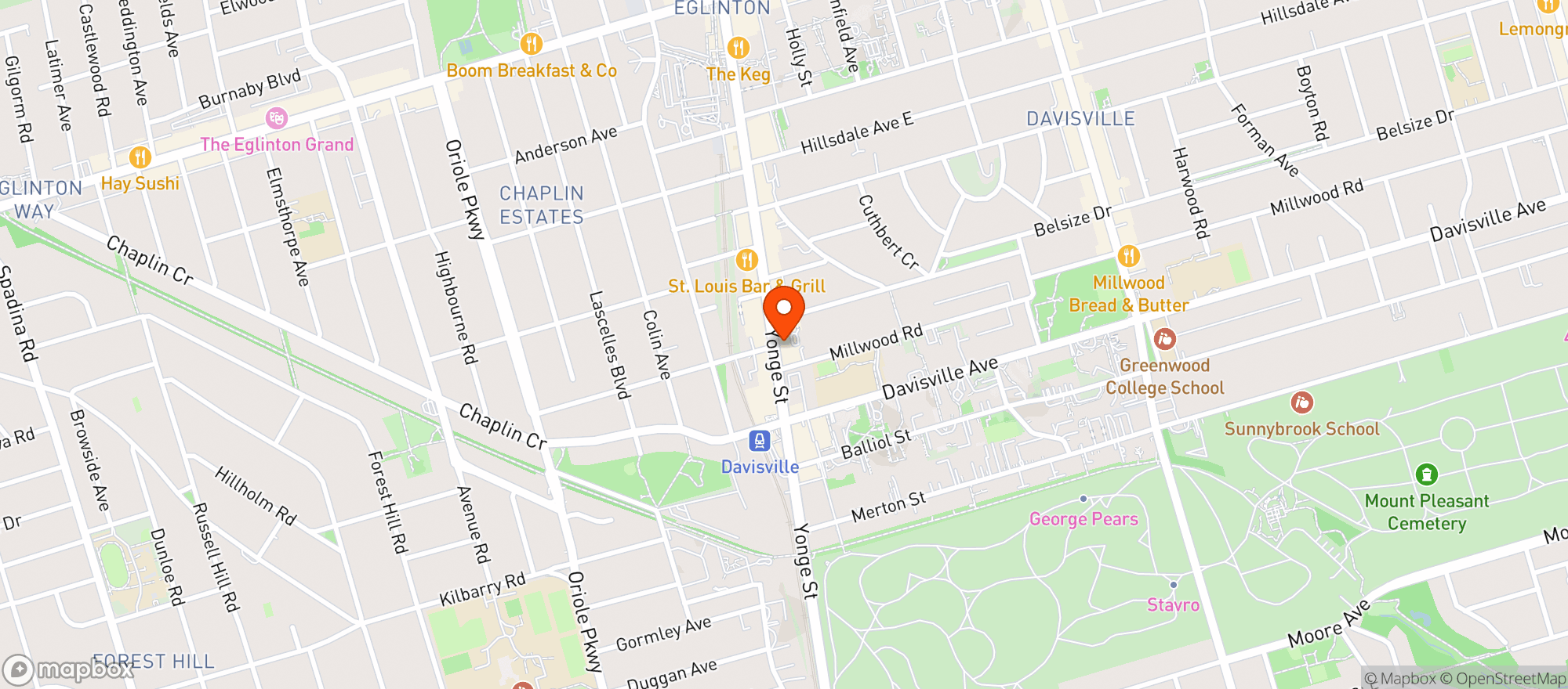 Map showing Lcbo 755