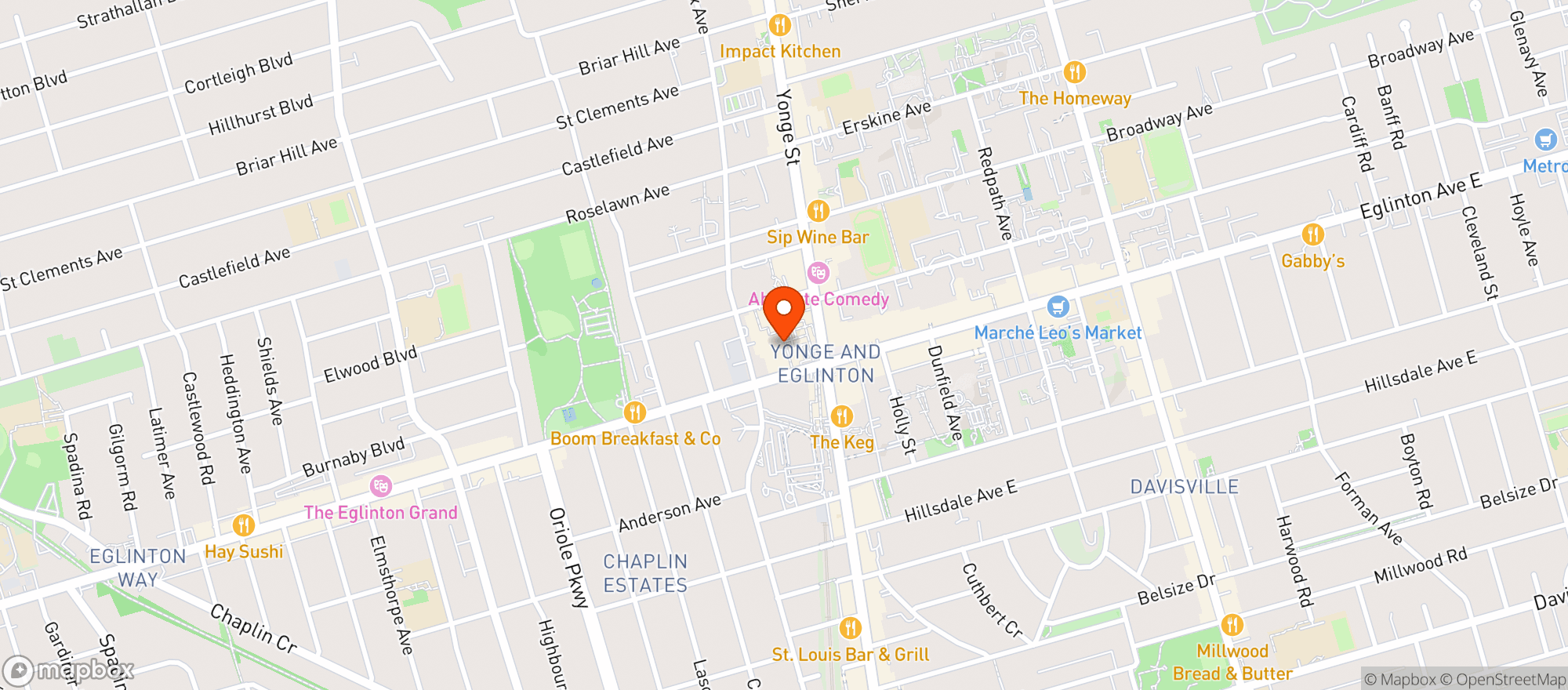 Map showing Lcbo 457