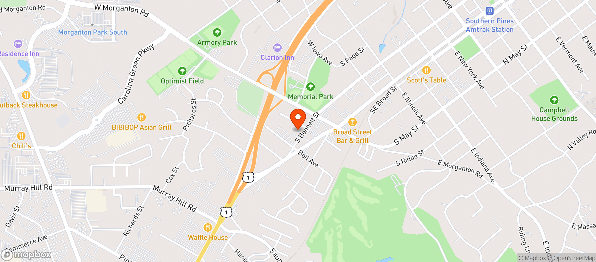 Map showing Flowland, Inc