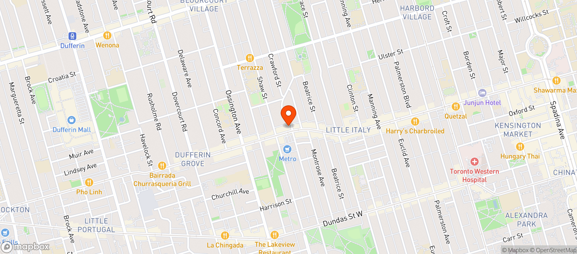 Map showing The Axis Club Theatre (Live Nation)
