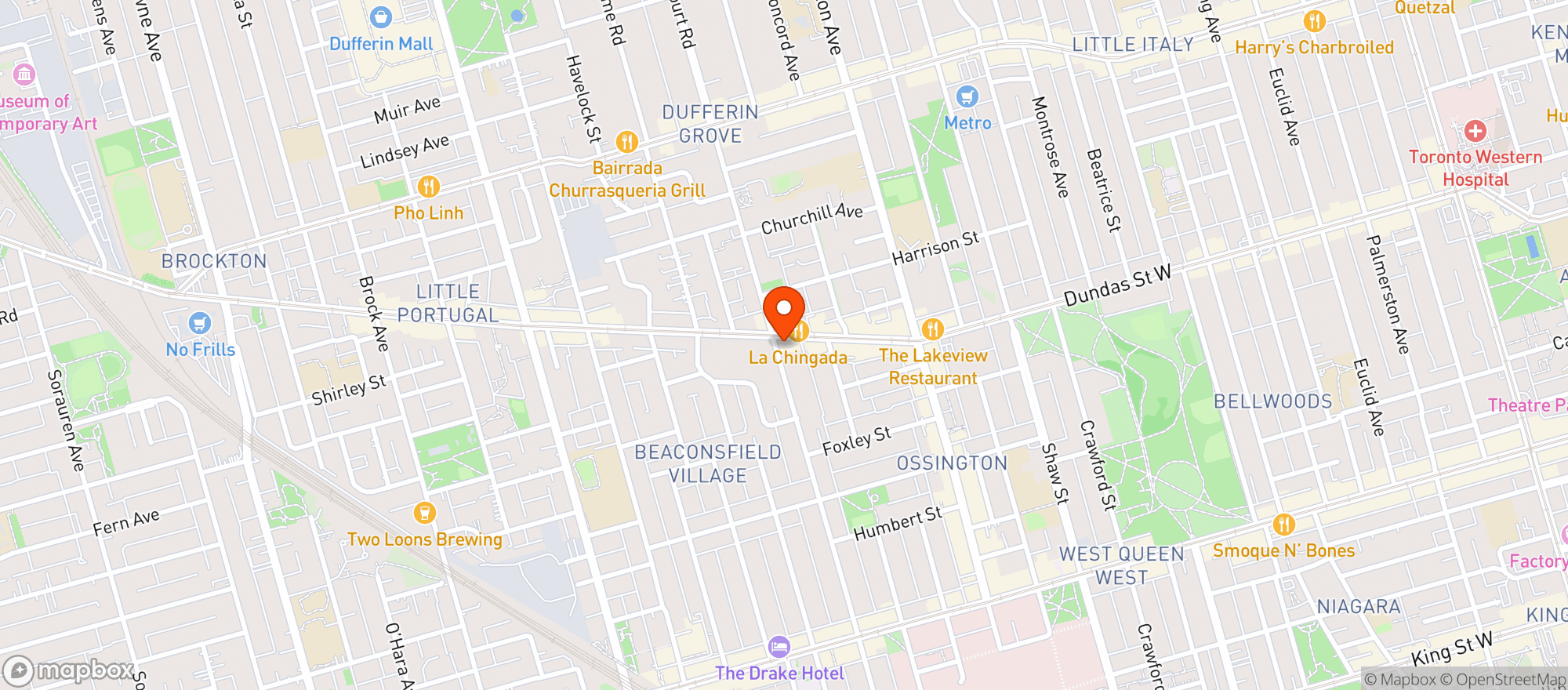 Map showing Unboxed Market